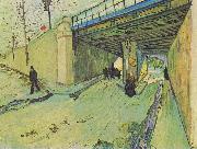 Railway bridge over the Avenue Montmajour Vincent Van Gogh